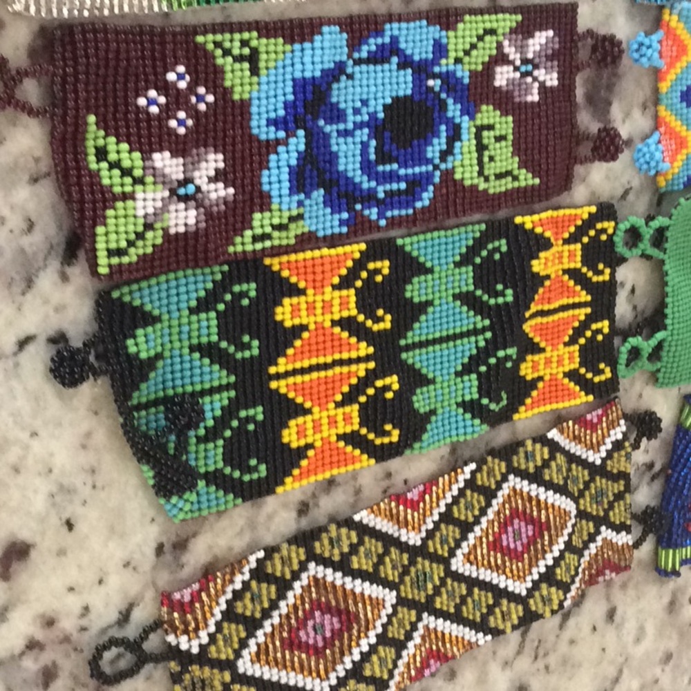 Bead bracelets - Picture 2 of 3